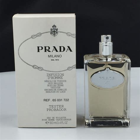 prada infusion d homme tester|new prada aftershave for men.